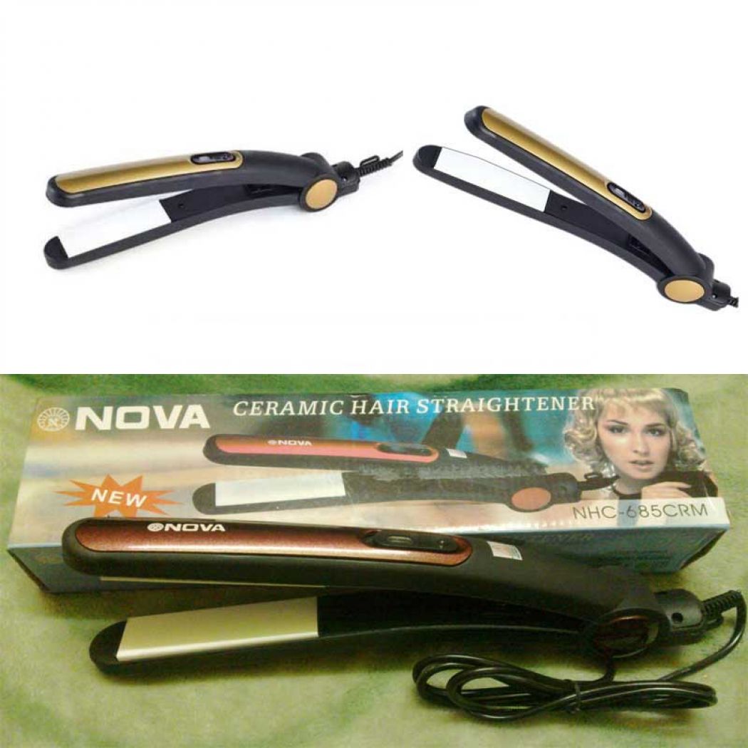 Nova Ceramic Hair Straightener NHC-685CRM